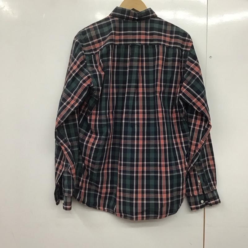 グッドイナフ GOODENOUGH シャツ、ブラウス 長袖 長袖シャツ チェックシャツ カラーシャツ ボタンダウンシャツ チェック マルチカラー / マルチカラー /  メンズ USED 古着 中古 10145355