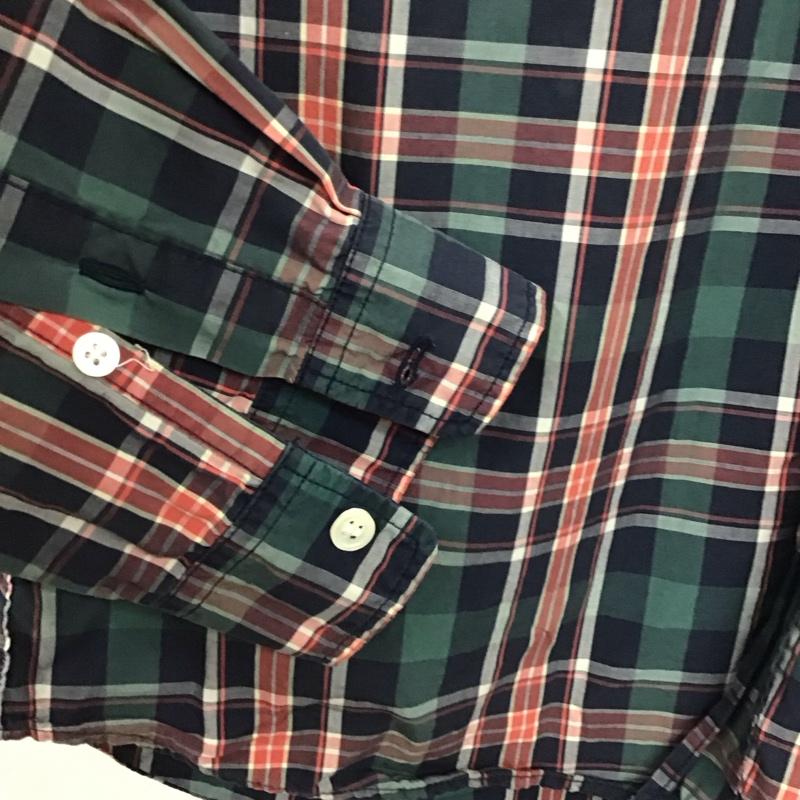 グッドイナフ GOODENOUGH シャツ、ブラウス 長袖 長袖シャツ チェックシャツ カラーシャツ ボタンダウンシャツ チェック マルチカラー / マルチカラー /  メンズ USED 古着 中古 10145355