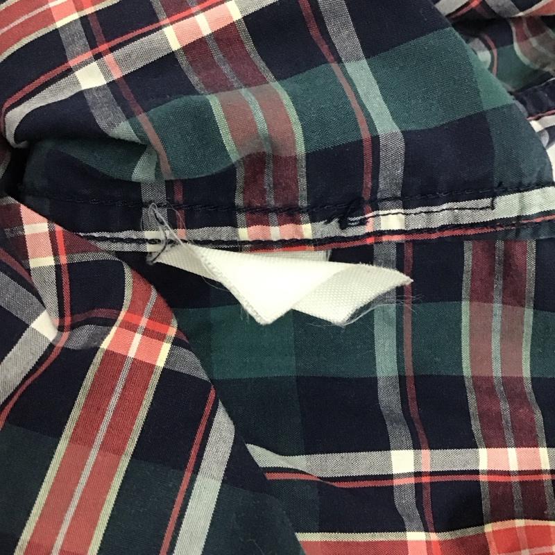 グッドイナフ GOODENOUGH シャツ、ブラウス 長袖 長袖シャツ チェックシャツ カラーシャツ ボタンダウンシャツ チェック マルチカラー / マルチカラー /  メンズ USED 古着 中古 10145355