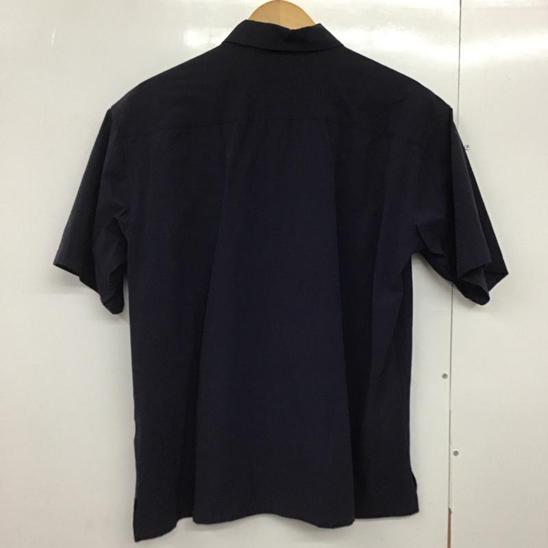 フリークスストア FREAK S STORE シャツ、ブラウス 半袖 半袖シャツ 無地シャツ ポケットシャツ M 無地 紺 / ネイビー /  メンズ USED 古着 中古 10145366