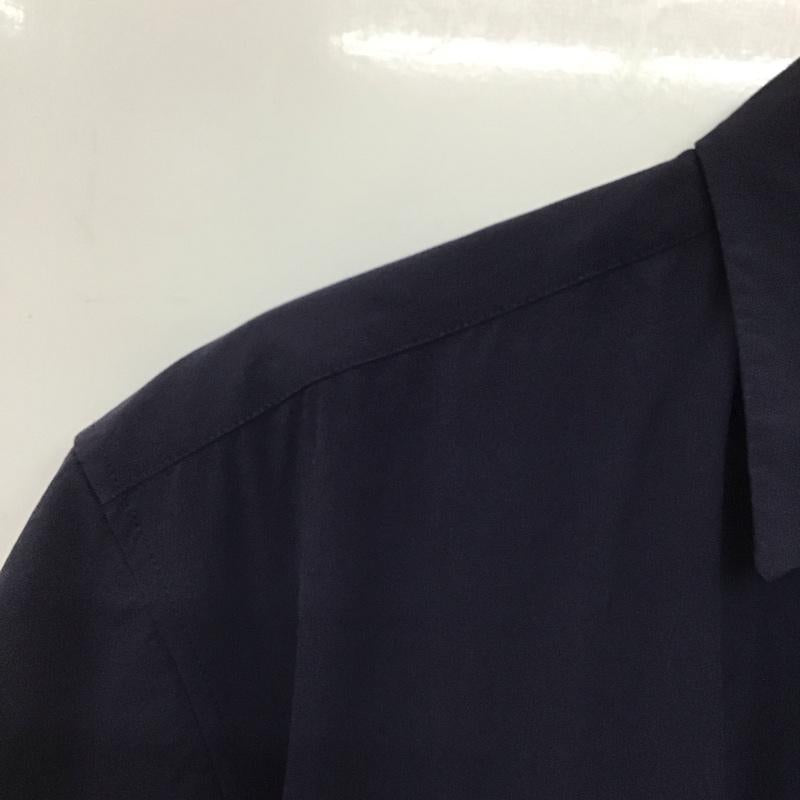 フリークスストア FREAK S STORE シャツ、ブラウス 半袖 半袖シャツ 無地シャツ ポケットシャツ M 無地 紺 / ネイビー /  メンズ USED 古着 中古 10145366