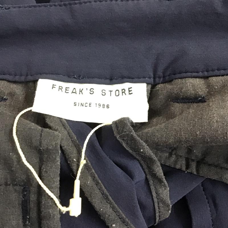フリークスストア FREAK S STORE パンツ スラックス スラックスパンツ スリムパンツ ストレッチパンツ M 無地 紺 / ネイビー /  メンズ USED 古着 中古 10145367