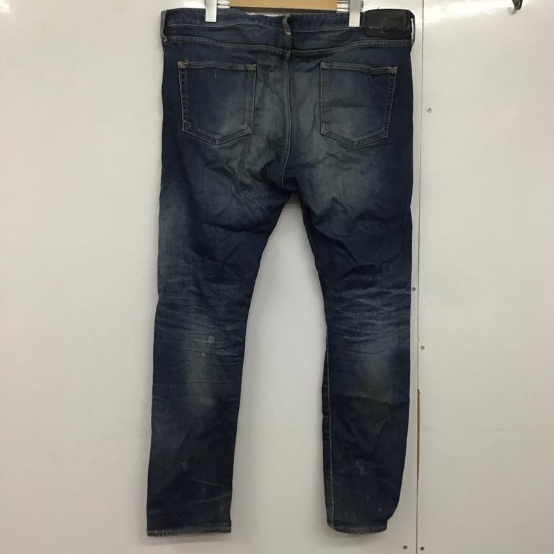 ジャパンブルージーンズ JAPAN BLUE JEANS パンツ デニム、ジーンズ デニムパンツ スリムパンツ カジュアルパンツ ストレッチパンツ XL ダメージ加工 インディゴ / インディゴ /  メンズ USED 古着 中古 10145368
