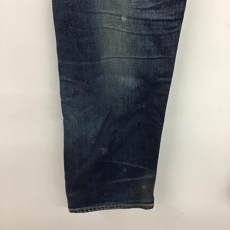 ジャパンブルージーンズ JAPAN BLUE JEANS パンツ デニム、ジーンズ デニムパンツ スリムパンツ カジュアルパンツ ストレッチパンツ XL ダメージ加工 インディゴ / インディゴ /  メンズ USED 古着 中古 10145368