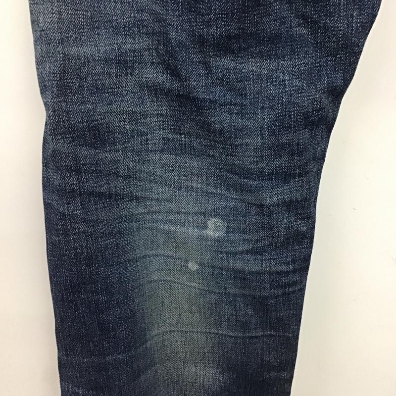 ジャパンブルージーンズ JAPAN BLUE JEANS パンツ デニム、ジーンズ デニムパンツ スリムパンツ カジュアルパンツ ストレッチパンツ XL ダメージ加工 インディゴ / インディゴ /  メンズ USED 古着 中古 10145368
