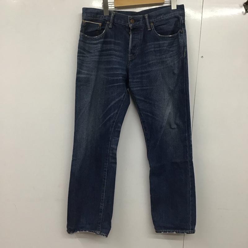 レリュームジャーナルスタンダード relume Journal Standard パンツ デニム、ジーンズ デニムパンツ スリムパンツ カジュアルパンツ 28インチ 無地 インディゴ / インディゴ /  メンズ USED 古着 中古 10145371