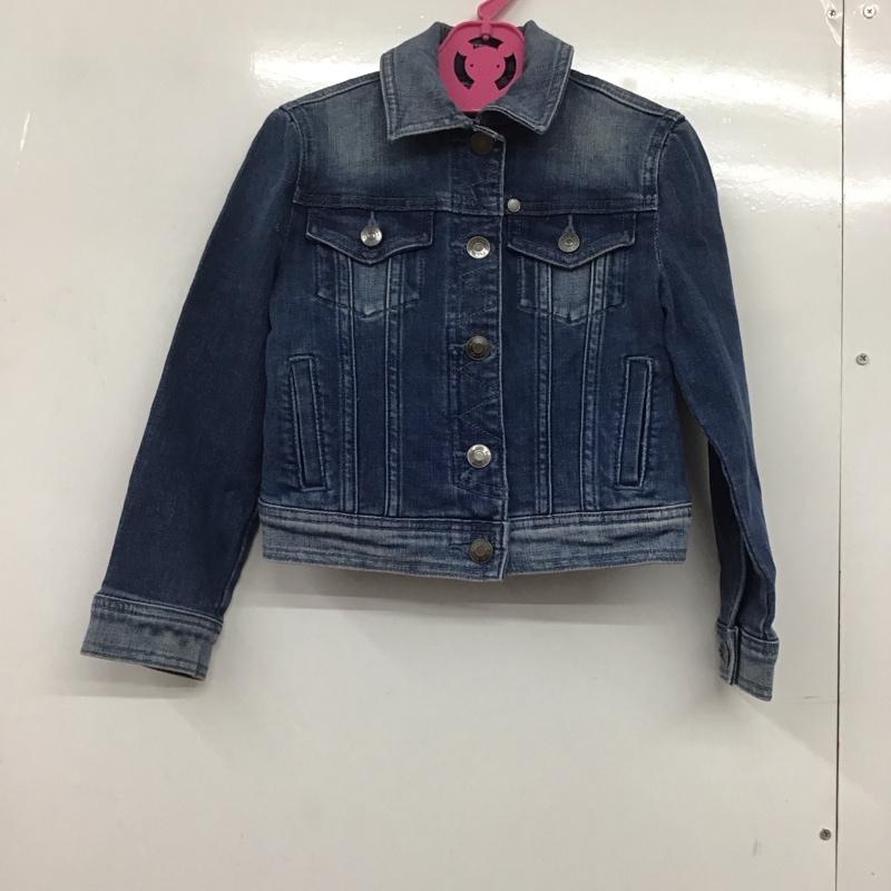 アルマーニエクスチェンジ ARMANI EXCHANGE ジャケット、上着 ジャケット、ブレザー デニムジャケット Gジャン アウター カジュアルジャケット 無地 インディゴ / インディゴ /  ボーイズ USED 古着 中古 10145395