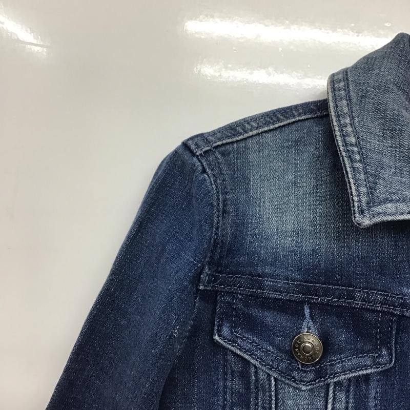 アルマーニエクスチェンジ ARMANI EXCHANGE ジャケット、上着 ジャケット、ブレザー デニムジャケット Gジャン アウター カジュアルジャケット 無地 インディゴ / インディゴ /  ボーイズ USED 古着 中古 10145395