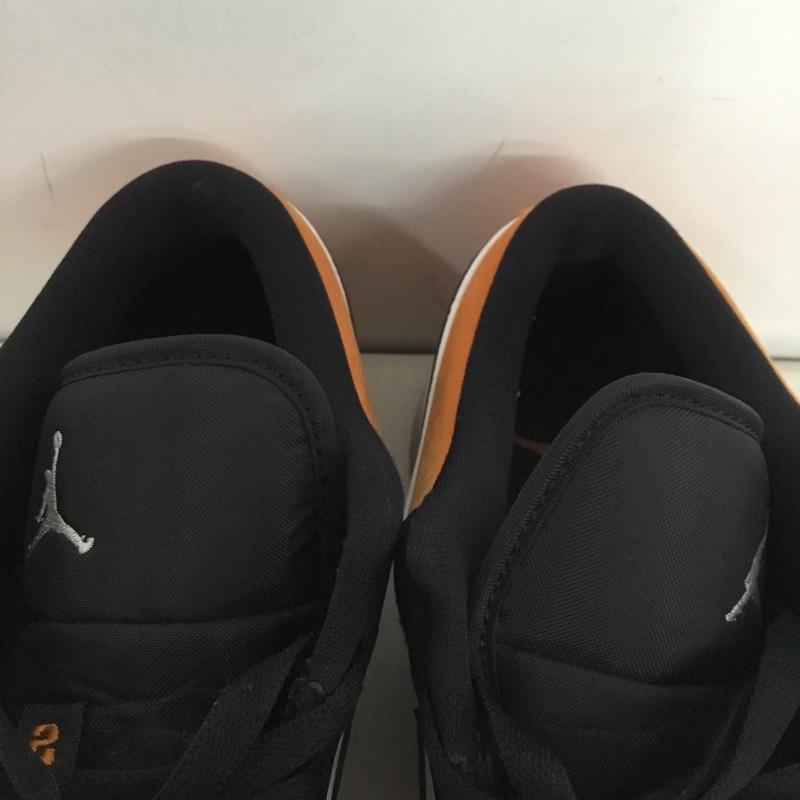 ナイキ NIKE スニーカー スニーカー 553558-128 AIR JORDAN 1 LOW 26.5cm 26.5cm ロゴ、文字 白 / ホワイト / X 黒 / ブラック / X 橙 / オレンジ /  メンズ USED 古着 中古 10145447