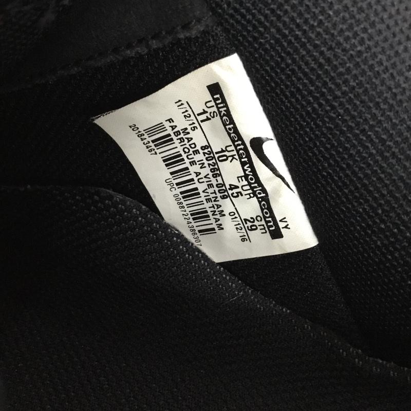 ナイキ NIKE スニーカー スニーカー 820266-009 AIR FORCE 1 LOW 29cm 29.0cm ロゴ、文字 黒 / ブラック / X 赤 / レッド / X 白 / ホワイト /  メンズ USED 古着 中古 10145451