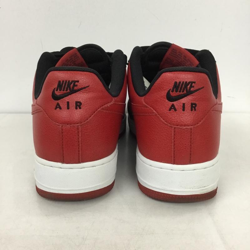 ナイキ NIKE スニーカー スニーカー 820266-009 AIR FORCE 1 LOW 29cm 29.0cm ロゴ、文字 黒 / ブラック / X 赤 / レッド / X 白 / ホワイト /  メンズ USED 古着 中古 10145451