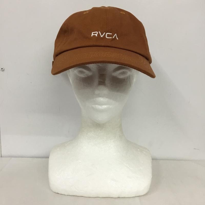 ルーカ RVCA 帽子 キャップ BA042946 コットン ロゴ、文字 茶 / ブラウン /  メンズ USED 古着 中古 10145454