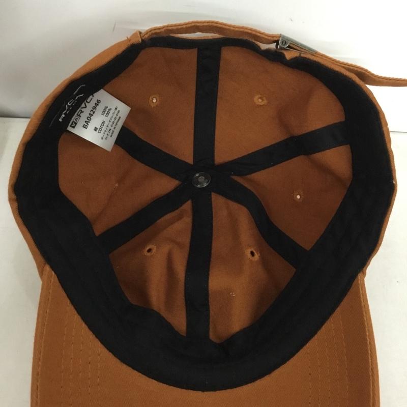 ルーカ RVCA 帽子 キャップ BA042946 コットン ロゴ、文字 茶 / ブラウン /  メンズ USED 古着 中古 10145454