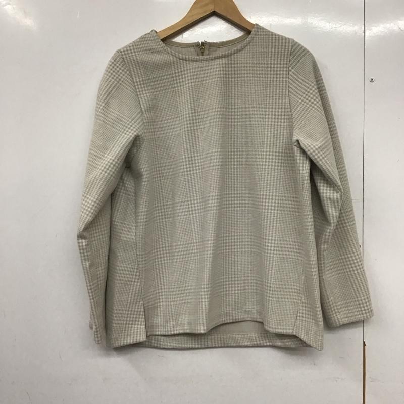 グリーンレーベルリラクシング green label relaxing カットソー 長袖 長袖カットソー カジュアルカットソー バックジップアップ 総柄 マルチカラー / マルチカラー /  レディース USED 古着 中古 10145458