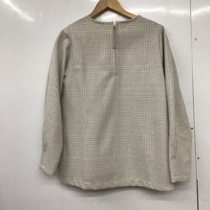 グリーンレーベルリラクシング green label relaxing カットソー 長袖 長袖カットソー カジュアルカットソー バックジップアップ 総柄 マルチカラー / マルチカラー /  レディース USED 古着 中古 10145458