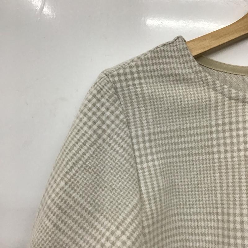 グリーンレーベルリラクシング green label relaxing カットソー 長袖 長袖カットソー カジュアルカットソー バックジップアップ 総柄 マルチカラー / マルチカラー /  レディース USED 古着 中古 10145458