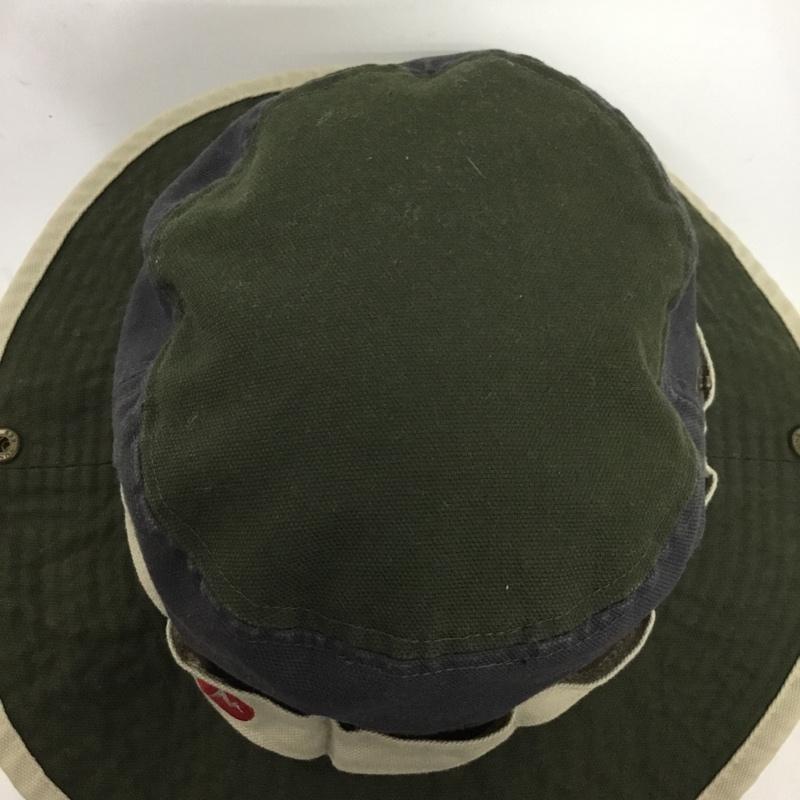 マーモット Marmot 帽子 ハット MJH-S3333 サファリハット ロゴ、文字 カーキ / カーキ / X 紺 / ネイビー / X ベージュ / ベージュ /  メンズ USED 古着 中古 10145465
