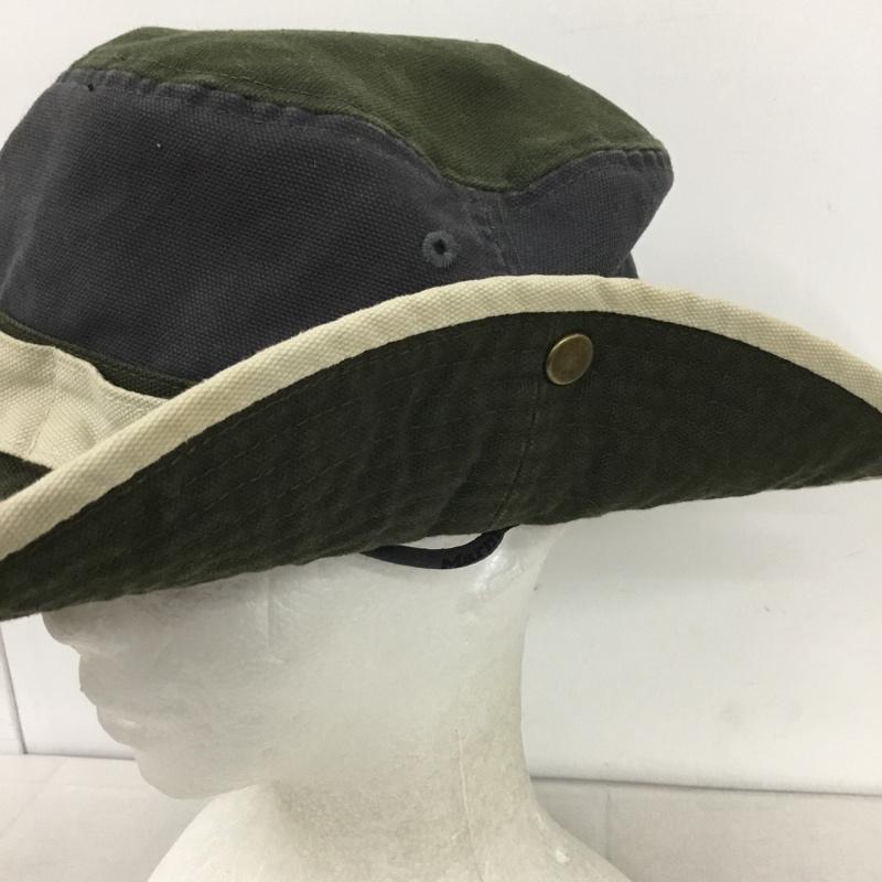 マーモット Marmot 帽子 ハット MJH-S3333 サファリハット ロゴ、文字 カーキ / カーキ / X 紺 / ネイビー / X ベージュ / ベージュ /  メンズ USED 古着 中古 10145465