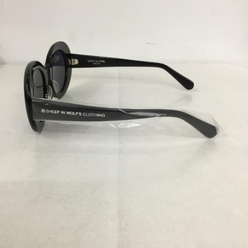 ASIWC ASIWC めがね・サングラス サングラス COCO DE KIMEL ケース付き ロゴ、文字 黒 / ブラック /  レディース USED 古着 中古 10145506