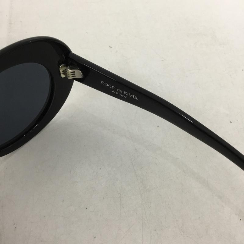 ASIWC ASIWC めがね・サングラス サングラス COCO DE KIMEL ケース付き ロゴ、文字 黒 / ブラック /  レディース USED 古着 中古 10145506