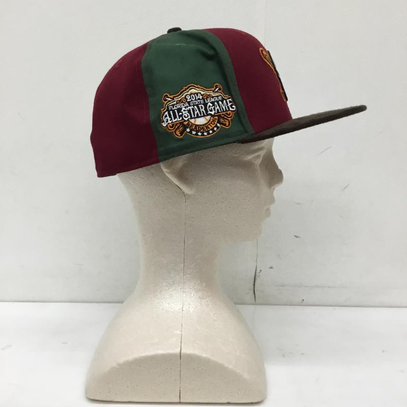 ニューエラ NEW ERA 帽子 キャップ 59FIFTY ピッツバーグ パイレーツ FREE ロゴ、文字 カーキ / カーキ / X えんじ / ワインレッド / X 茶 / ブラウン /  メンズ USED 古着 中古 10145514