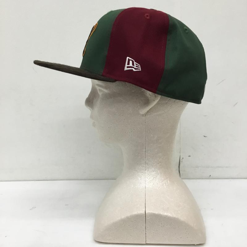 ニューエラ NEW ERA 帽子 キャップ 59FIFTY ピッツバーグ パイレーツ FREE ロゴ、文字 カーキ / カーキ / X えんじ / ワインレッド / X 茶 / ブラウン /  メンズ USED 古着 中古 10145514