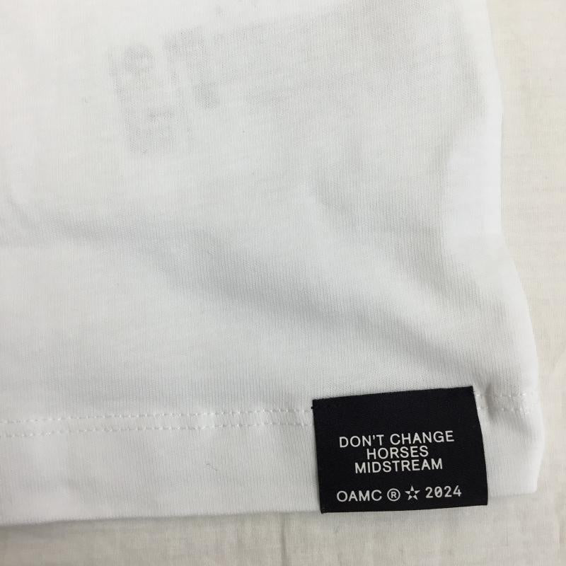 オーエーエムシー OAMC Tシャツ 半袖 XL プリント 白 / ホワイト /  メンズ USED 古着 中古 10145518