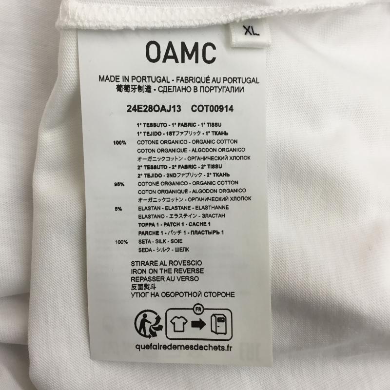 オーエーエムシー OAMC Tシャツ 半袖 XL プリント 白 / ホワイト /  メンズ USED 古着 中古 10145518