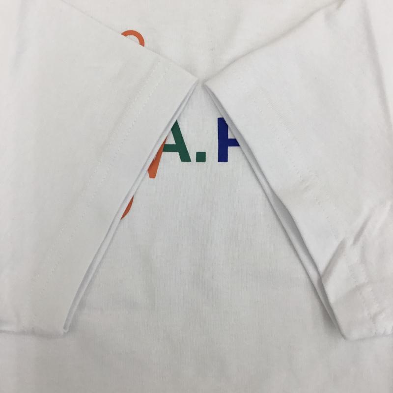 アーペーセー A.P.C. Tシャツ 半袖 JW Anderson XL ロゴ、文字 白 / ホワイト /  メンズ USED 古着 中古 10145519