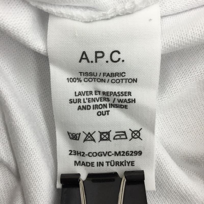 アーペーセー A.P.C. Tシャツ 半袖 JW Anderson XL ロゴ、文字 白 / ホワイト /  メンズ USED 古着 中古 10145519