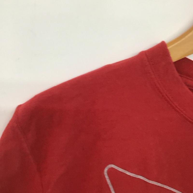 エアジョーダン AIR JORDAN Tシャツ 半袖 半袖カットソー プリントTシャツ クルーネックカットソー L ロゴ、文字 赤 / レッド /  メンズ USED 古着 中古 10145537