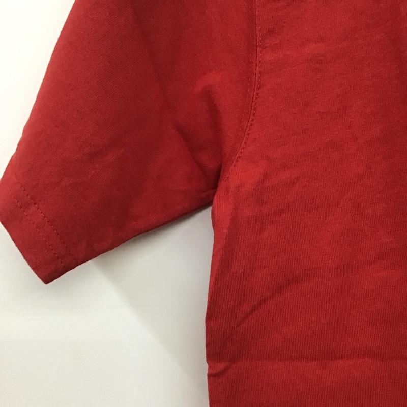 エアジョーダン AIR JORDAN Tシャツ 半袖 半袖カットソー プリントTシャツ クルーネックカットソー L ロゴ、文字 赤 / レッド /  メンズ USED 古着 中古 10145537