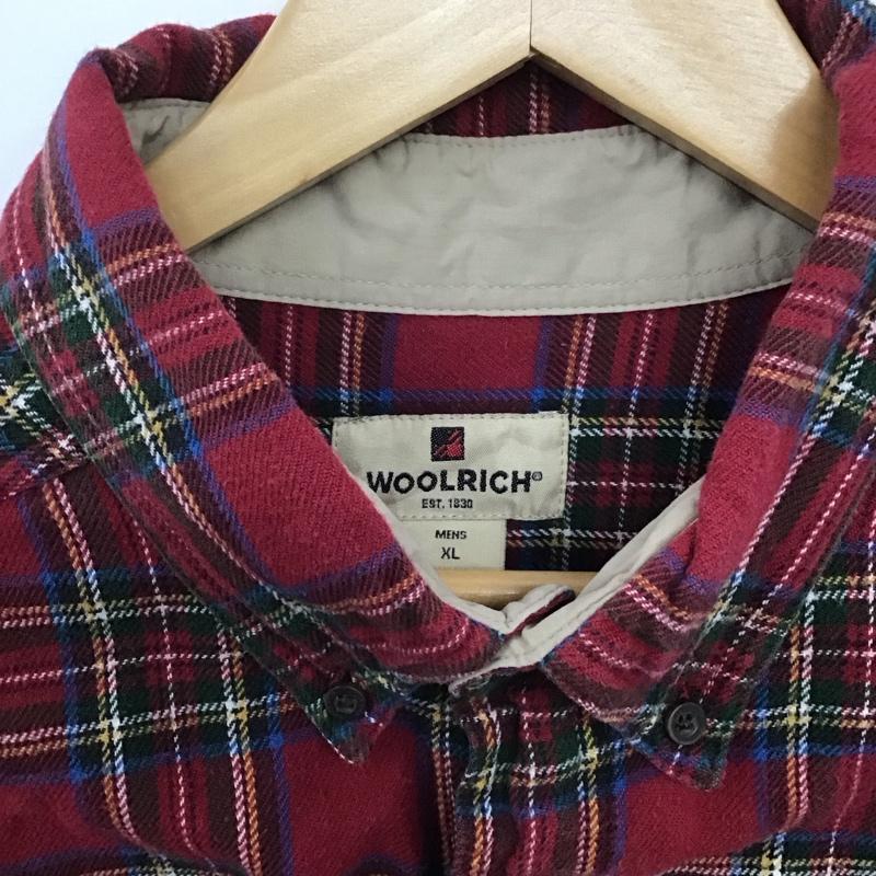 ウールリッチ WOOLRICH シャツ、ブラウス 長袖 長袖シャツ チェックシャツ カラーシャツ XL チェック マルチカラー / マルチカラー /  メンズ USED 古着 中古 10145543
