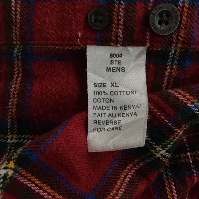 ウールリッチ WOOLRICH シャツ、ブラウス 長袖 長袖シャツ チェックシャツ カラーシャツ XL チェック マルチカラー / マルチカラー /  メンズ USED 古着 中古 10145543