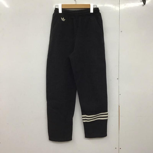 アディダス adidas パンツ ワークパンツ、ペインターパンツ hr8694 トラックパンツ ジャージ S ロゴ、文字 黒 / ブラック /  メンズ USED 古着 中古 10145574