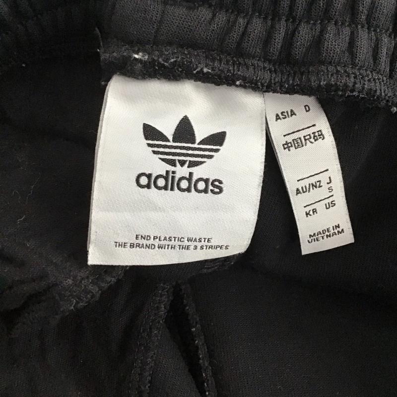 アディダス adidas パンツ ワークパンツ、ペインターパンツ hr8694 トラックパンツ ジャージ S ロゴ、文字 黒 / ブラック /  メンズ USED 古着 中古 10145574