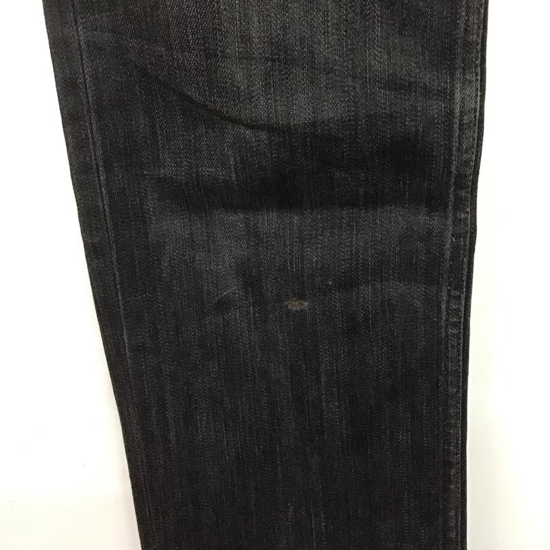 リーバイストラウスアンドコー Levi Strauss & co. パンツ デニム、ジーンズ デニムパンツ スリムパンツ カジュアルパンツ ストレッチパンツ 30インチ 無地 黒 / ブラック /  メンズ USED 古着 中古 10145575
