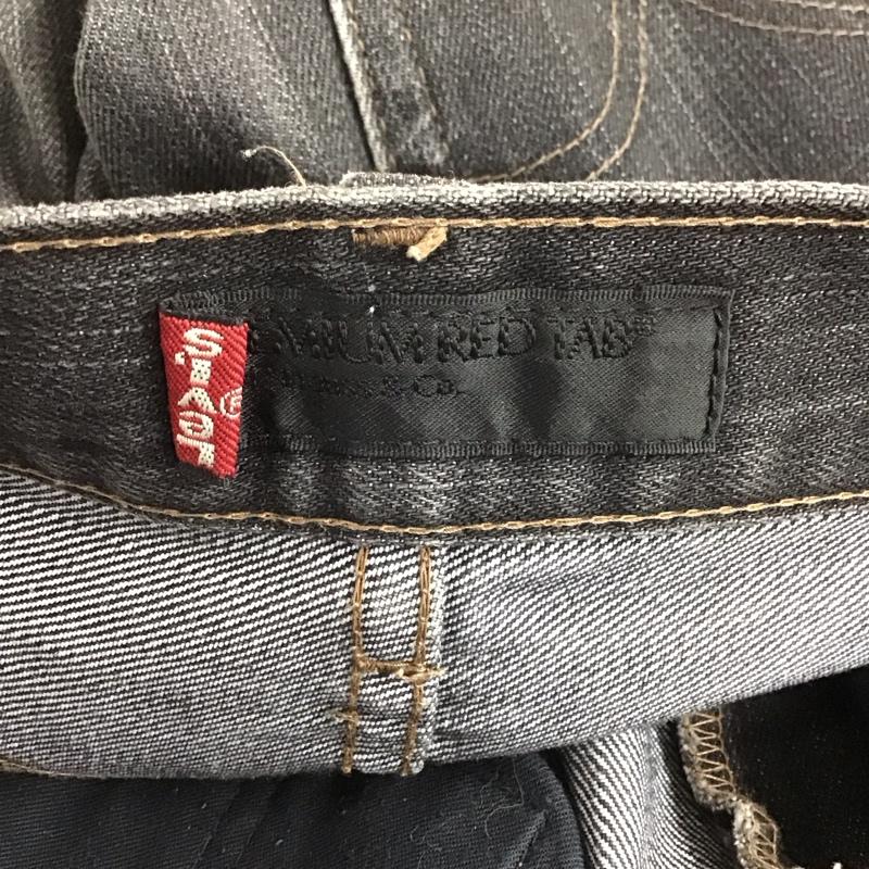 リーバイストラウスアンドコー Levi Strauss & co. パンツ デニム、ジーンズ デニムパンツ スリムパンツ カジュアルパンツ ストレッチパンツ 30インチ 無地 黒 / ブラック /  メンズ USED 古着 中古 10145575