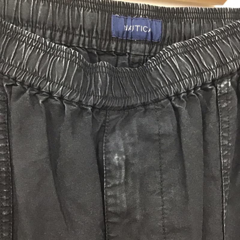 ノーティカ NAUTICA パンツ ワークパンツ、ペインターパンツ ワイドパンツ カジュアルパンツ ワークパンツ L 無地 黒 / ブラック /  メンズ USED 古着 中古 10145578
