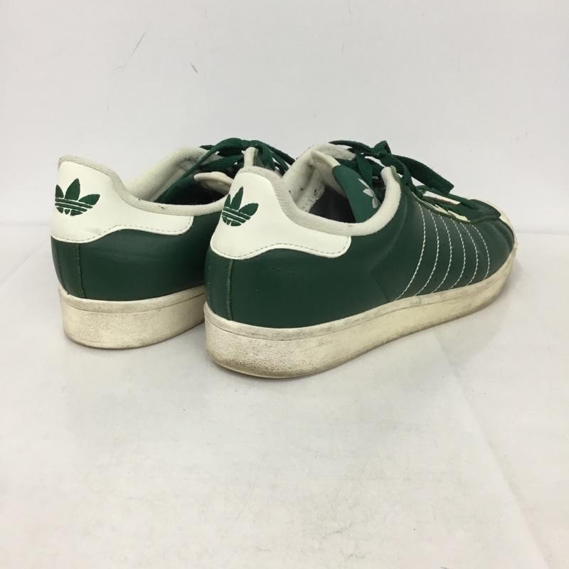 アディダス adidas スニーカー スニーカー GZ4743 SUPERSTAR スーパースター 26cm 26.0cm ロゴ、文字 緑 / グリーン /  メンズ USED 古着 中古 10145598