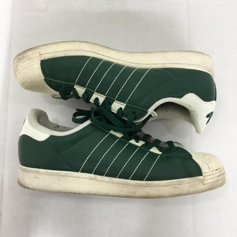 アディダス adidas スニーカー スニーカー GZ4743 SUPERSTAR スーパースター 26cm 26.0cm ロゴ、文字 緑 / グリーン /  メンズ USED 古着 中古 10145598