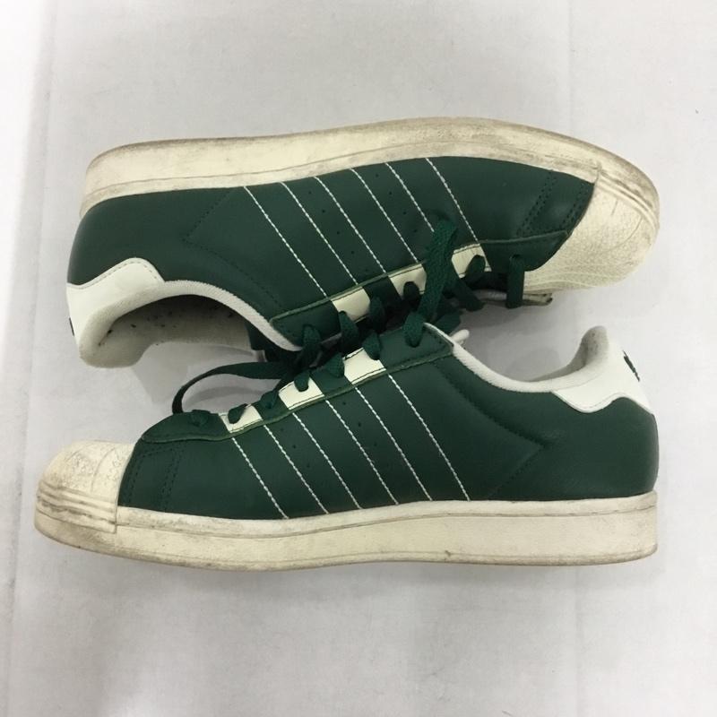 アディダス adidas スニーカー スニーカー GZ4743 SUPERSTAR スーパースター 26cm 26.0cm ロゴ、文字 緑 / グリーン /  メンズ USED 古着 中古 10145598