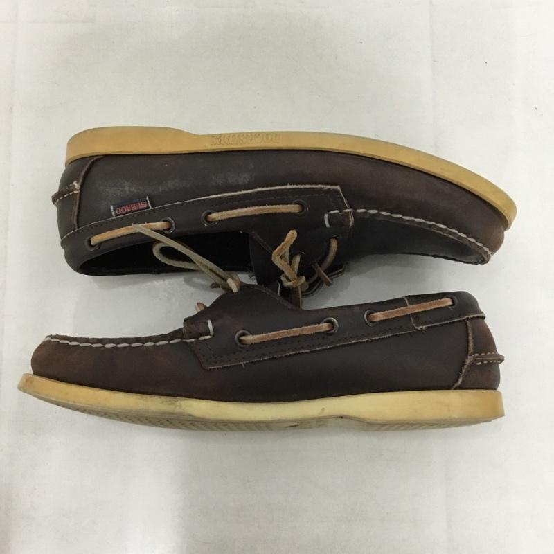 セバコ SEBAGO カジュアルシューズ カジュアルシューズ 540655S デッキシューズ ワンポイント ダークブラウン / ダークブラウン /  メンズ USED 古着 中古 10145603