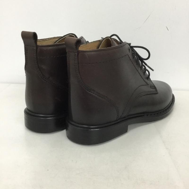 エディーバウアー Eddie Bauer ブーツ ショートブーツ レースアップ 7.5 無地 ダークブラウン / ダークブラウン /  メンズ USED 古着 中古 10145606