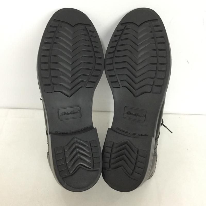 エディーバウアー Eddie Bauer ブーツ ショートブーツ レースアップ 7.5 無地 ダークブラウン / ダークブラウン /  メンズ USED 古着 中古 10145606