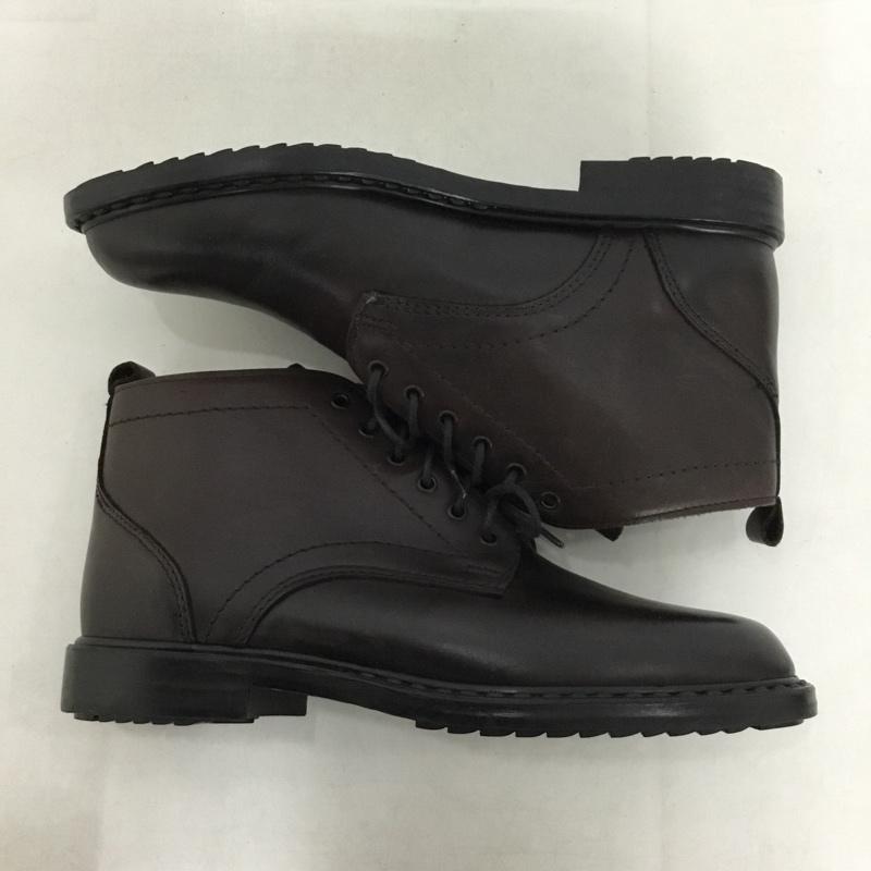 エディーバウアー Eddie Bauer ブーツ ショートブーツ レースアップ 7.5 無地 ダークブラウン / ダークブラウン /  メンズ USED 古着 中古 10145606
