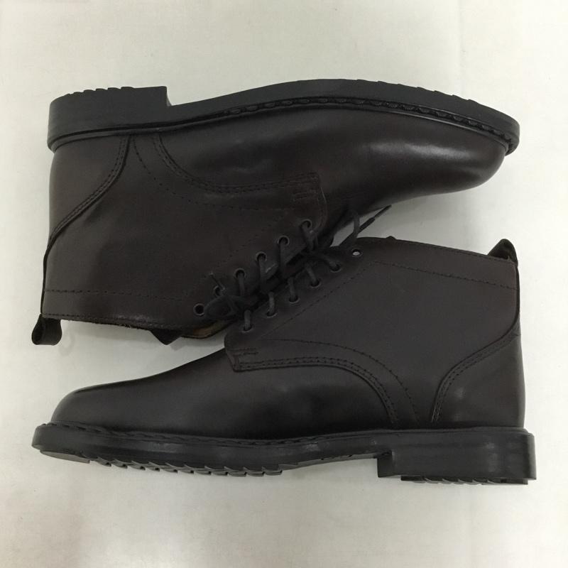 エディーバウアー Eddie Bauer ブーツ ショートブーツ レースアップ 7.5 無地 ダークブラウン / ダークブラウン /  メンズ USED 古着 中古 10145606