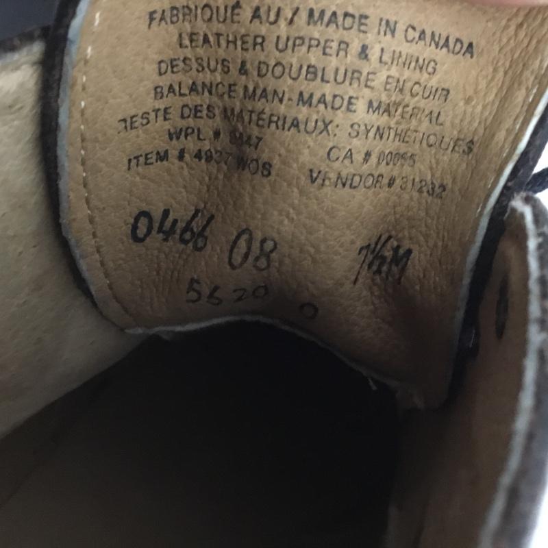 エディーバウアー Eddie Bauer ブーツ ショートブーツ レースアップ 7.5 無地 ダークブラウン / ダークブラウン /  メンズ USED 古着 中古 10145606