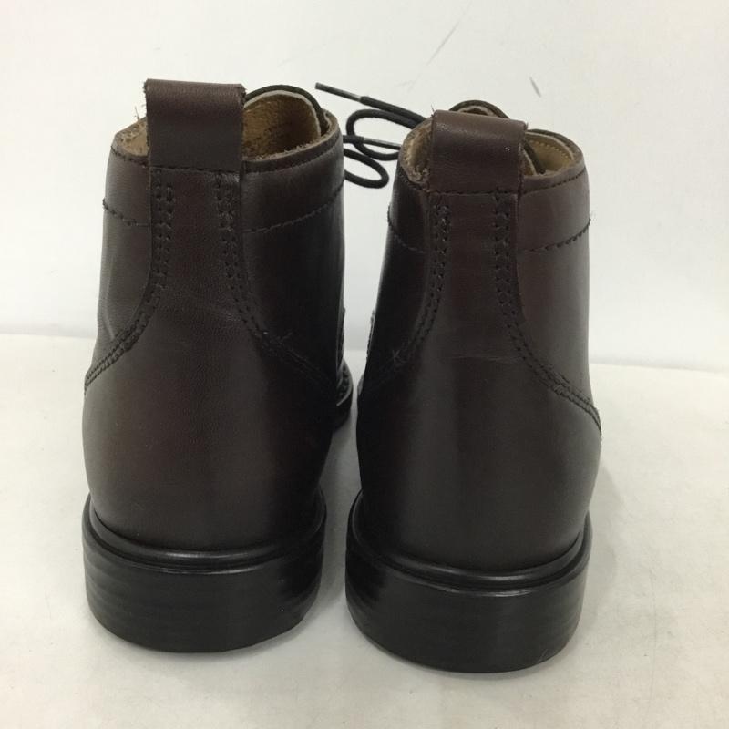エディーバウアー Eddie Bauer ブーツ ショートブーツ レースアップ 7.5 無地 ダークブラウン / ダークブラウン /  メンズ USED 古着 中古 10145606