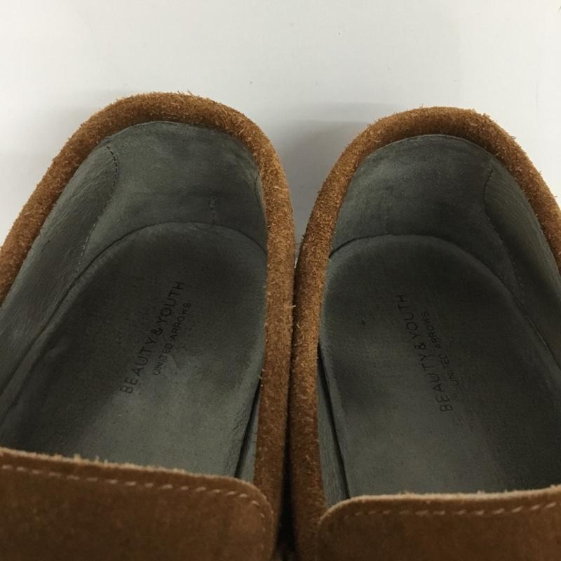 ビューティアンドユースユナイテッドアローズ BEAUTY&YOUTH UNITED ARROWS ローファー ローファー コインローファー 26.5cm 26.5cm 無地 茶 / ブラウン /  メンズ USED 古着 中古 10145615